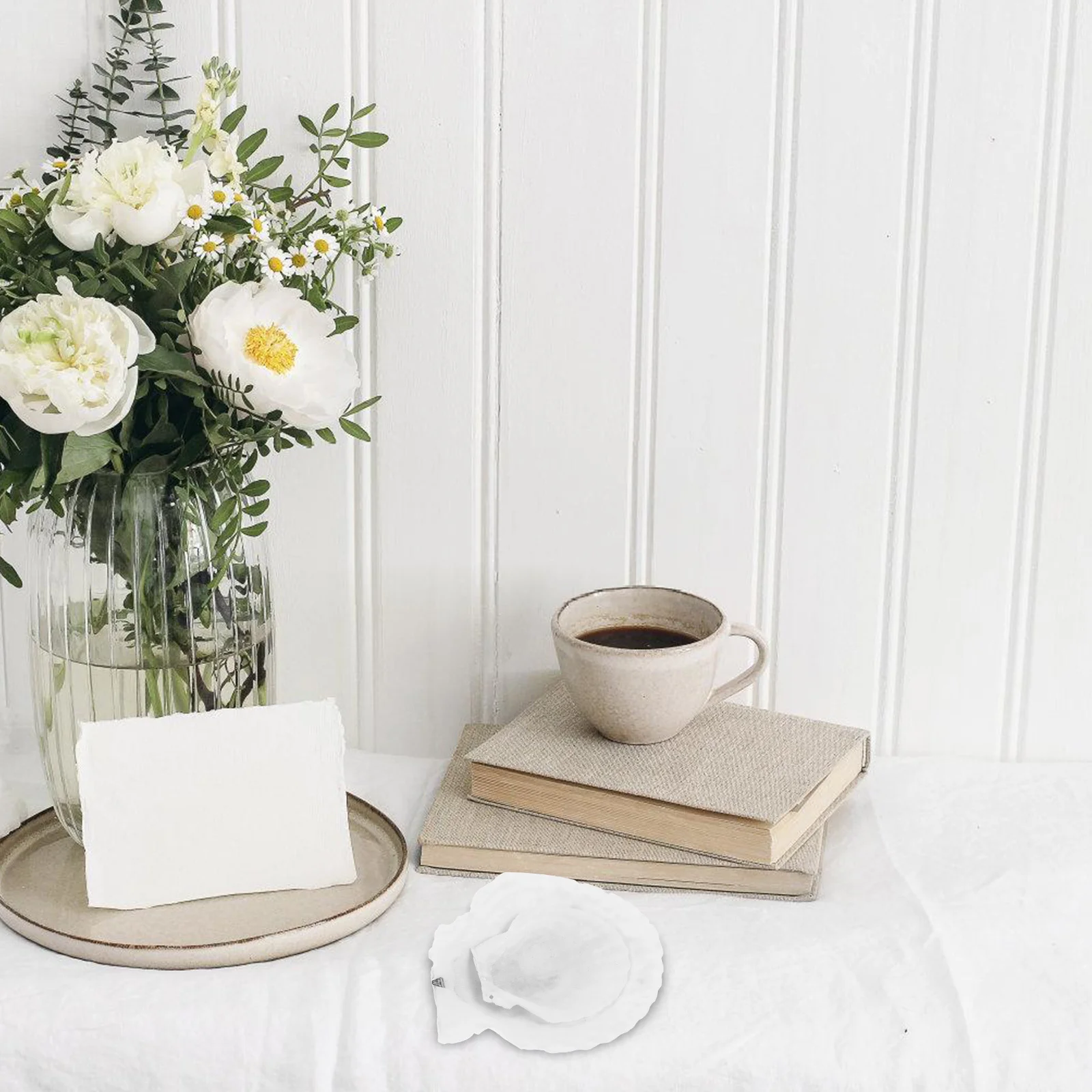 

18pcs Scallop Shells Natural White Decorative For Diy Painting Baking Wedding Beach Party Coastal Home Ocean Theme Craft Sea