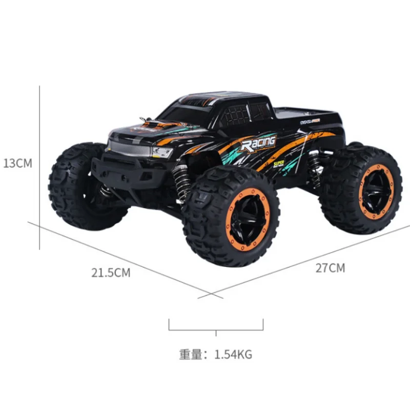 Cool Stuff Toy Car Grappig cadeau-upgrade 45 km/u Hoge snelheid 4WD Rc Truck, nieuwe 1:16 borstelloze klimmen off-road Rc-auto's, speelgoed voor jongens,
