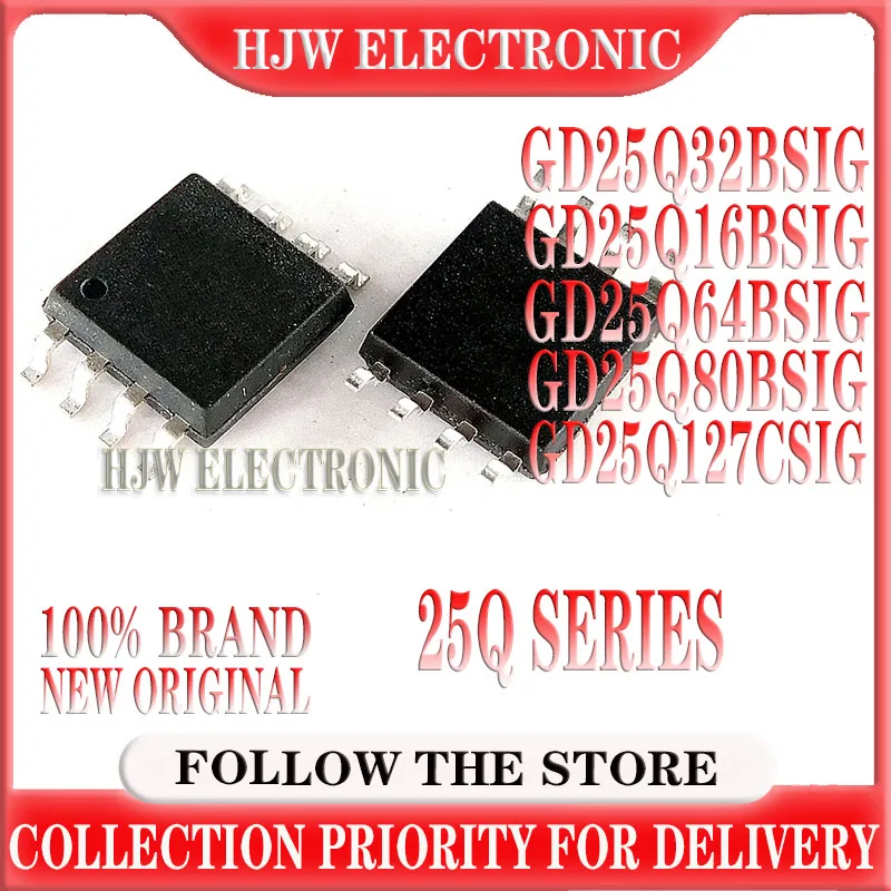 5pcs GD25Q32BSIG SOP-8 25Q32BSIG GD25Q32CSIG 25Q32CSIG GD25Q64BSIG GD25B64BSIG GD25Q16BSIG GD25Q64CSIG GD25Q80BSIG GD25Q127CSIG