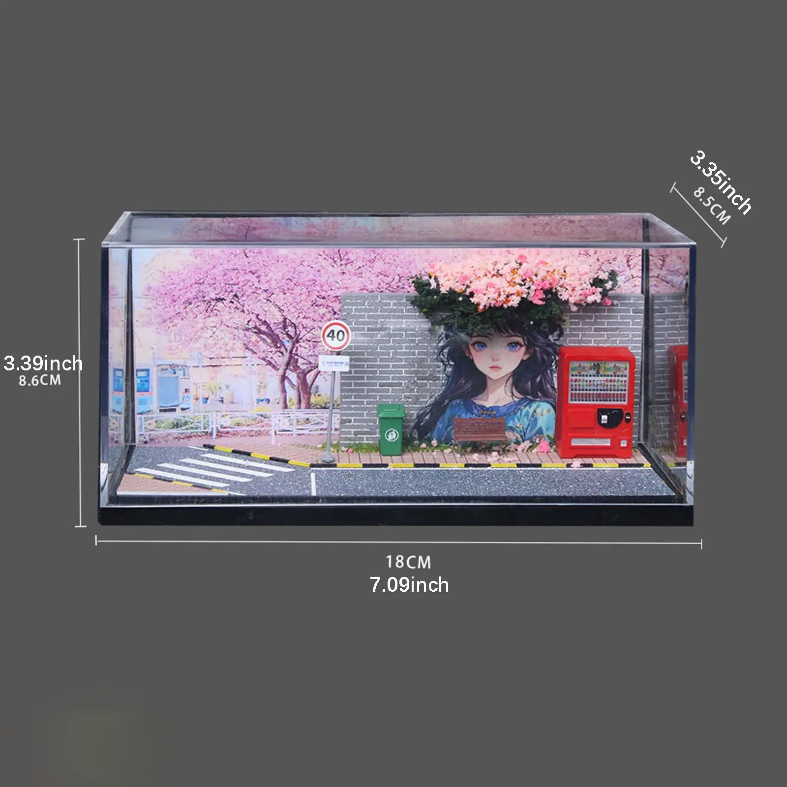 model-garage-diorama-scene-1-64-scale-dustproof-display-case-clear-diecast-car-showcase-for-car-models-building-kit