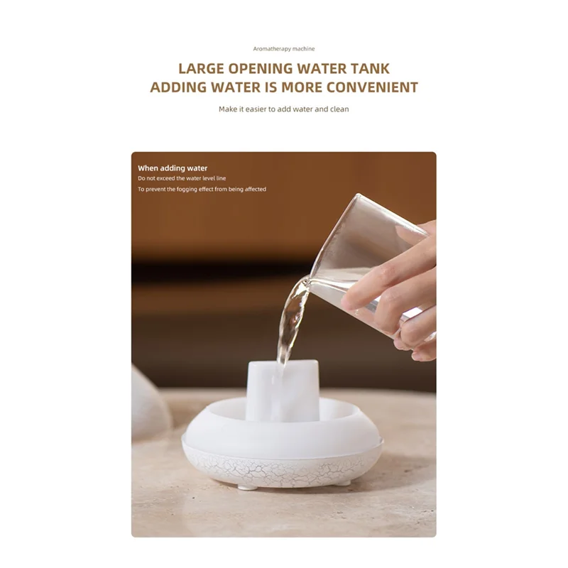 Penyebar Api 130Ml Penyebar Api Unggun Pelembap Api Warna-warni Penyebar Minyak Esensial Kecil untuk Ruangan Kantor B A62X