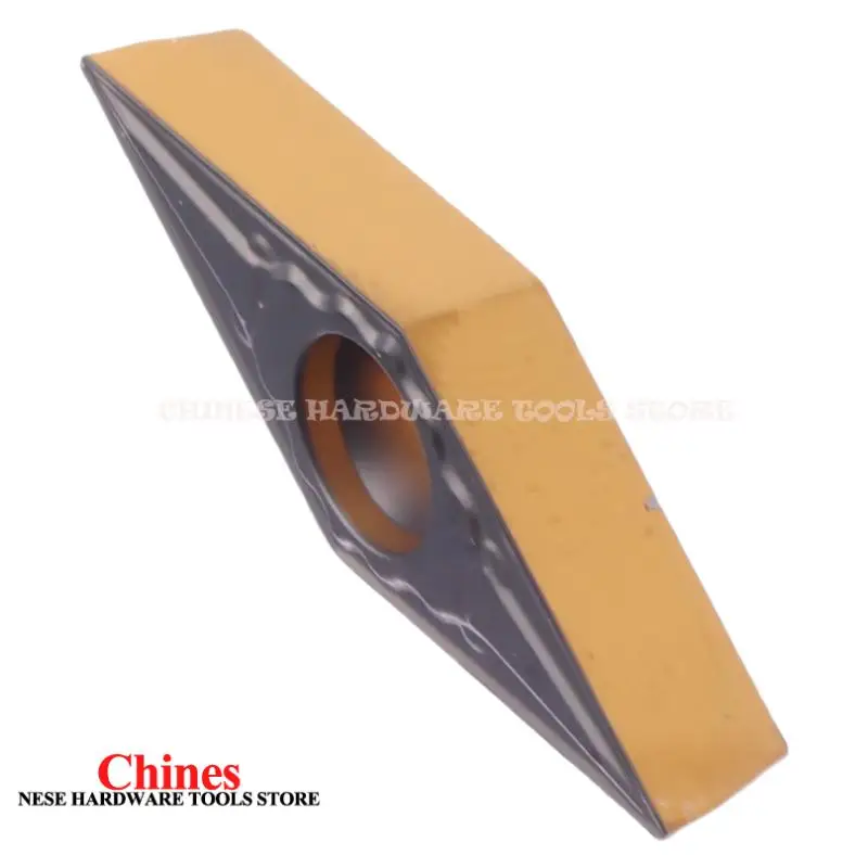 مقاومة عالية للتآكل VBMT160404-GM SP3200 إدراج تحول فولاذي: تصميم مشقوق بلونين لأداء القطع الأمثل