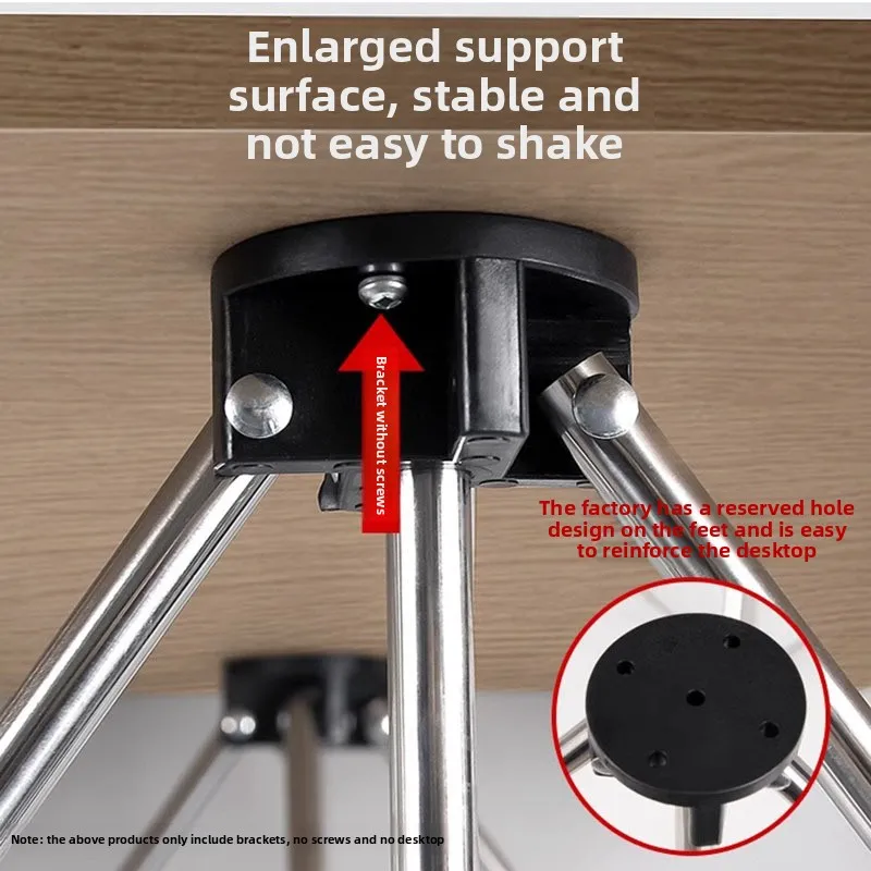 Spider Leg Woodworking Workbench Stainless Steel Folding Tripod Receiving Rack Multifunctional Telescopic Operation Platform