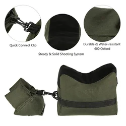 Front and rear bags Rifle rack Sandbags (without sand) Sniper shooting target rack Shotgun accessories