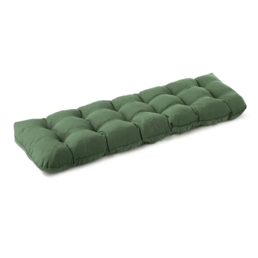 

Outdoor Bench Cushion 48x18x5 Inch Waterproof Tufted Patio Bench Seat Cushion for Outdoor Indoor Furniture Fade Resistant Dark