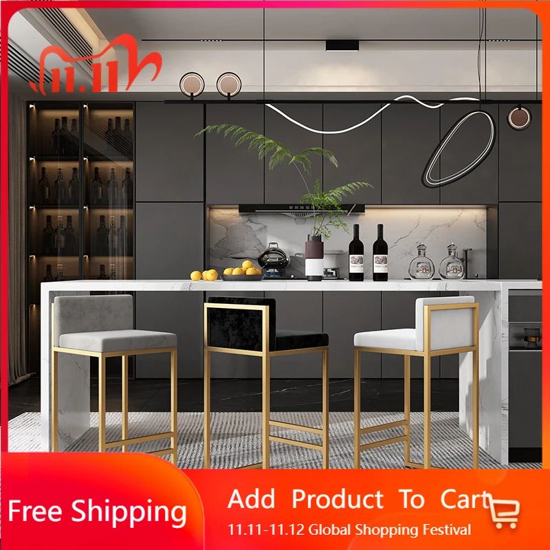 

Balcony Barstools Barber Office Accent Bedroom Minimalist Relaxing Barstools Aesthetic Comfortable Chaise De Bar Bar Furniture