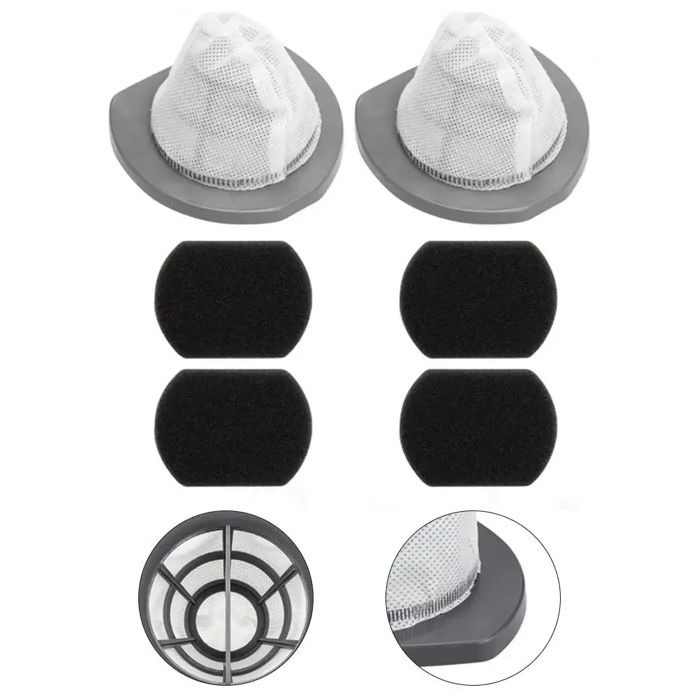 2/4 قطعة فلتر لبيسيل 2033 3 في 1 خفيفة الوزن حبالي مكنسة كهربائية سلسلة قطع غيار استبدال الملحقات