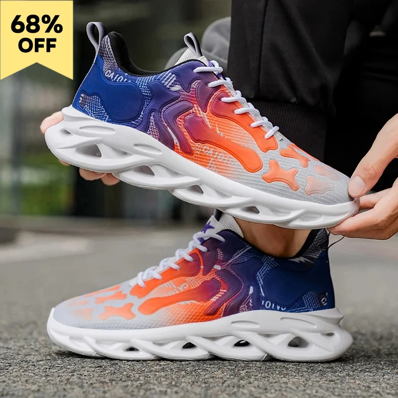 

Man Sneakers Men's Running Sports Shoes Tennis Shoes Wear Resistant Soft Comfortable Breathable Walking Shoes for Men Sneakers