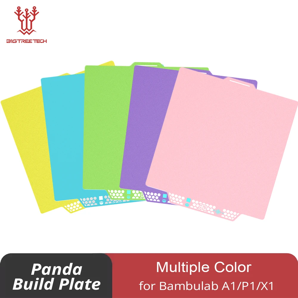 

BIGTREETECH CryoGrip Pro Glacier Кондукторная пластина Многоцветный 256x256 мм Двусторонний лист пружинной стали для Bambulab A1 P1 X1