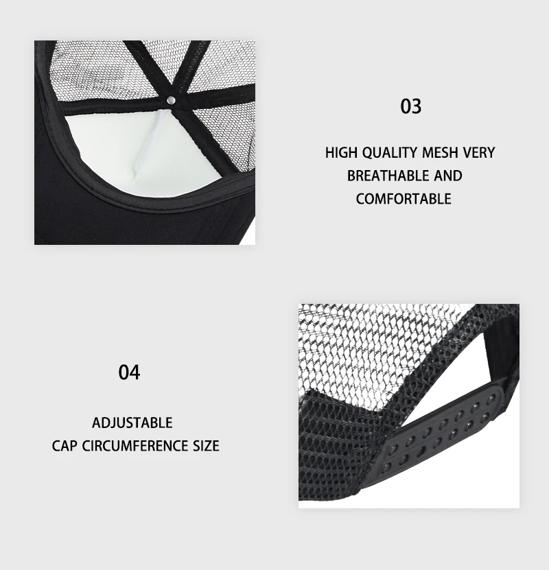Coole und stilvolle, von K-Pop inspirierte bedruckte Schwamm-Mesh-Kappe: Verstellbar, atmungsaktiv, für den Außenbereich, lässig, Unisex-Sonnenhut – Detail 9