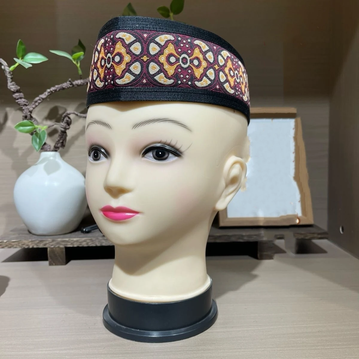 Pakaian pria Muslim topi perahu Malaysia gratis pengiriman produk pajak topi doa Turki Kippa Saudi Yahudi kepala Kufi 03427