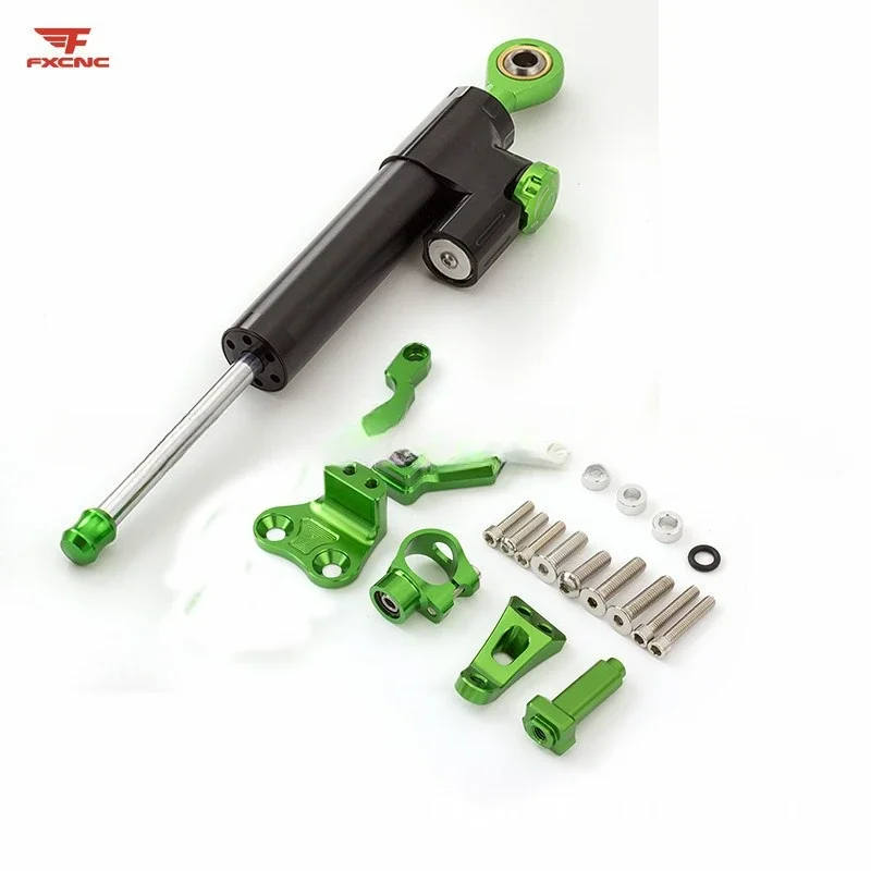 

Подходит для мотоцикла NINJA Kawasaki Z900 17-20, модификация направленного демпфера титановой линейки, код фиксированного кронштейна