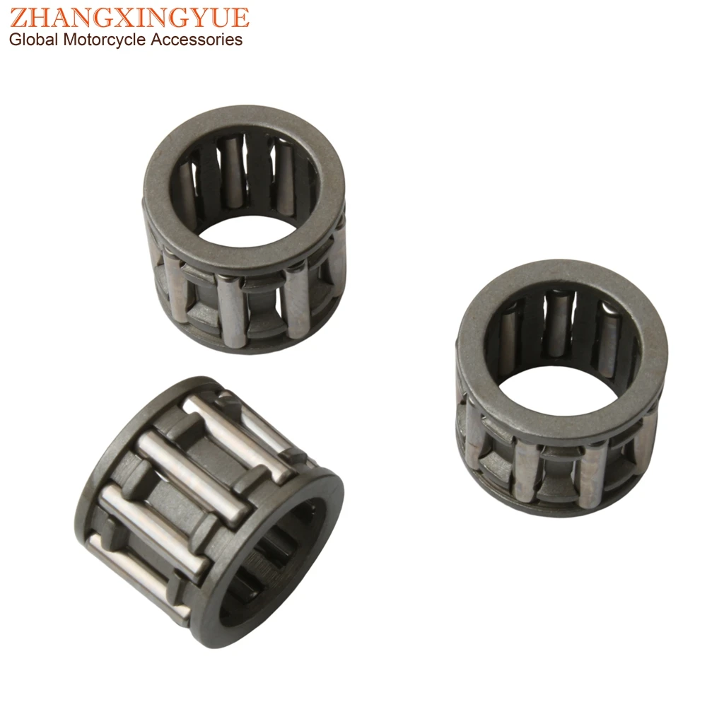 Rodamiento de agujas para coche, pasador de pistón de 12x17x14mm para Peugeot Buxy Django Limbo Looxor Ludix Sv Speedfight 2 TKR Vivacity XPS 50cc 2 T, 3 unidades