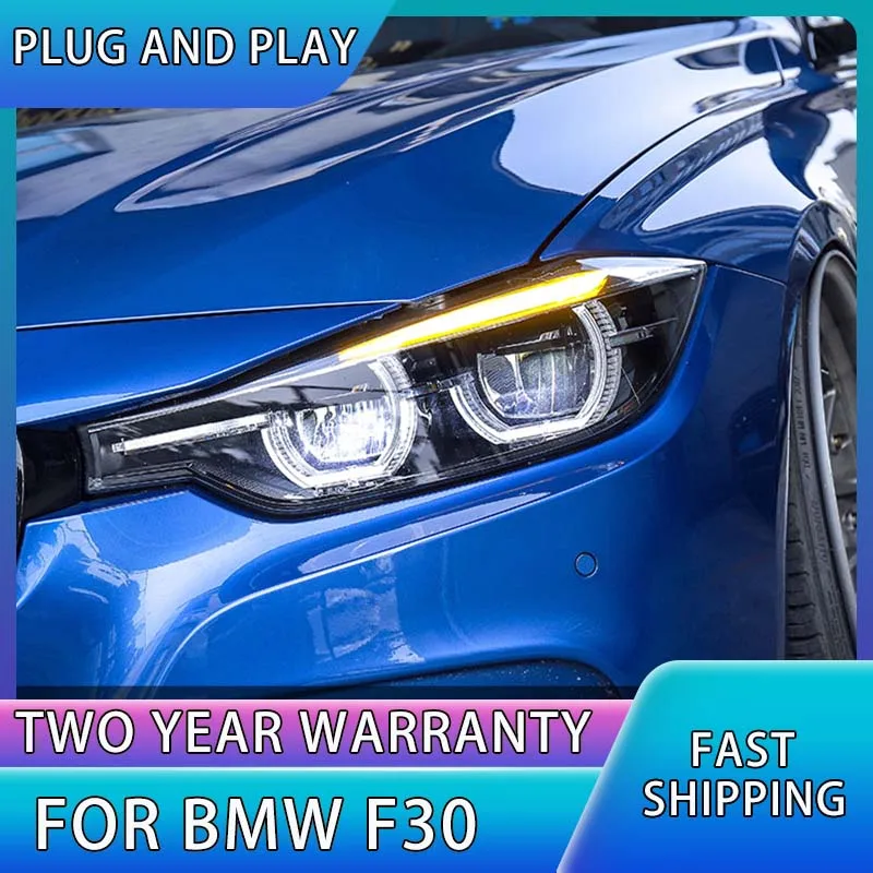 

Автомобильные фары для BMW 3 серии F30 F35: Светодиодные фары 2013-2015, ДХО, сигнальные линзы-проекторы