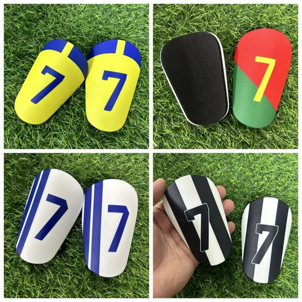 

Leg Protective Football Shin Pads Shock Absorbing Lightweight Training Shank Board Mini Size EVA Thickening Soccer Shin Guards