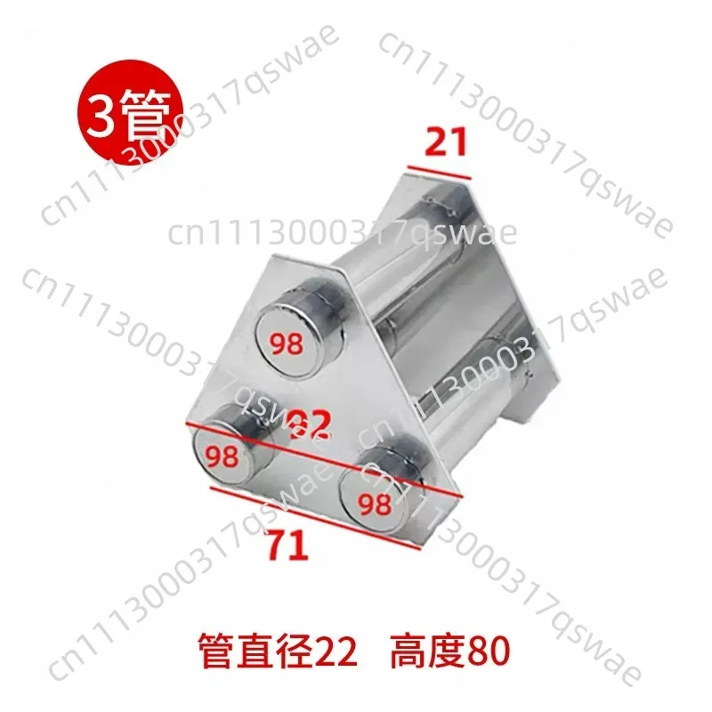 5000Gs Injection Molding Machine Magnetic Rack 9 Tube Strong Magnet Dryer Magnet Hopper Magnetic Tube Iron Sucker