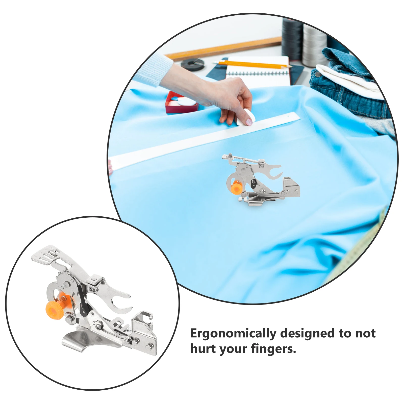 

Sewing Machine Presser Foot New Home Accessory Multifunction Plissage Ergonomic