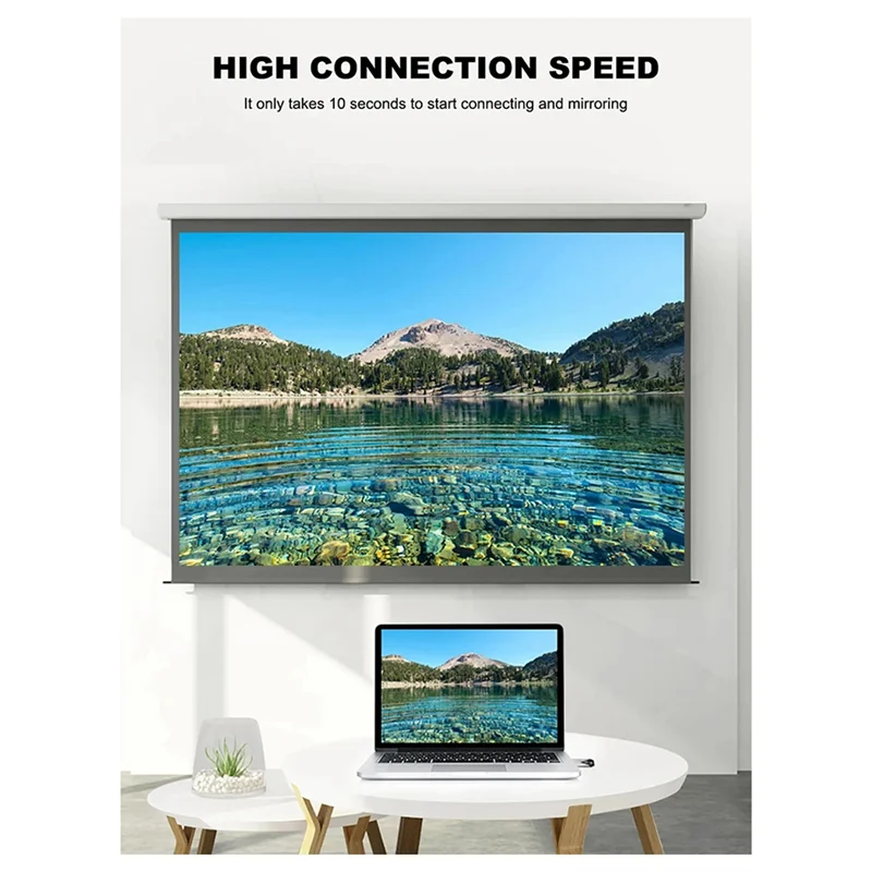 Point-To-Point Wireless Screen Projector -Compatible Wireless Transmission Extender Image Transmission Transceiver Durable