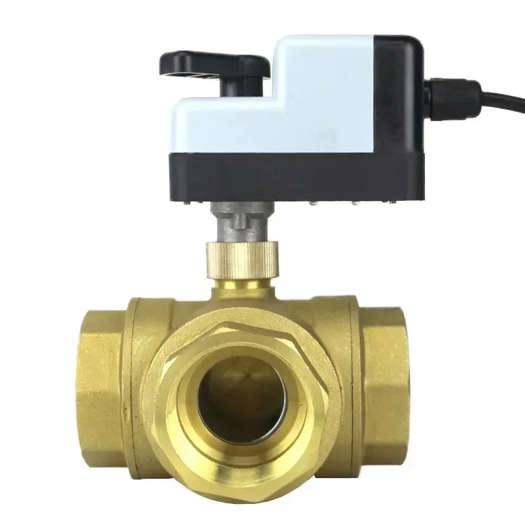 New New Two Wire Electric Ball Valve With Two-way AC220VDC1224V Reset Normally Closed Instead Of Solenoid Valve