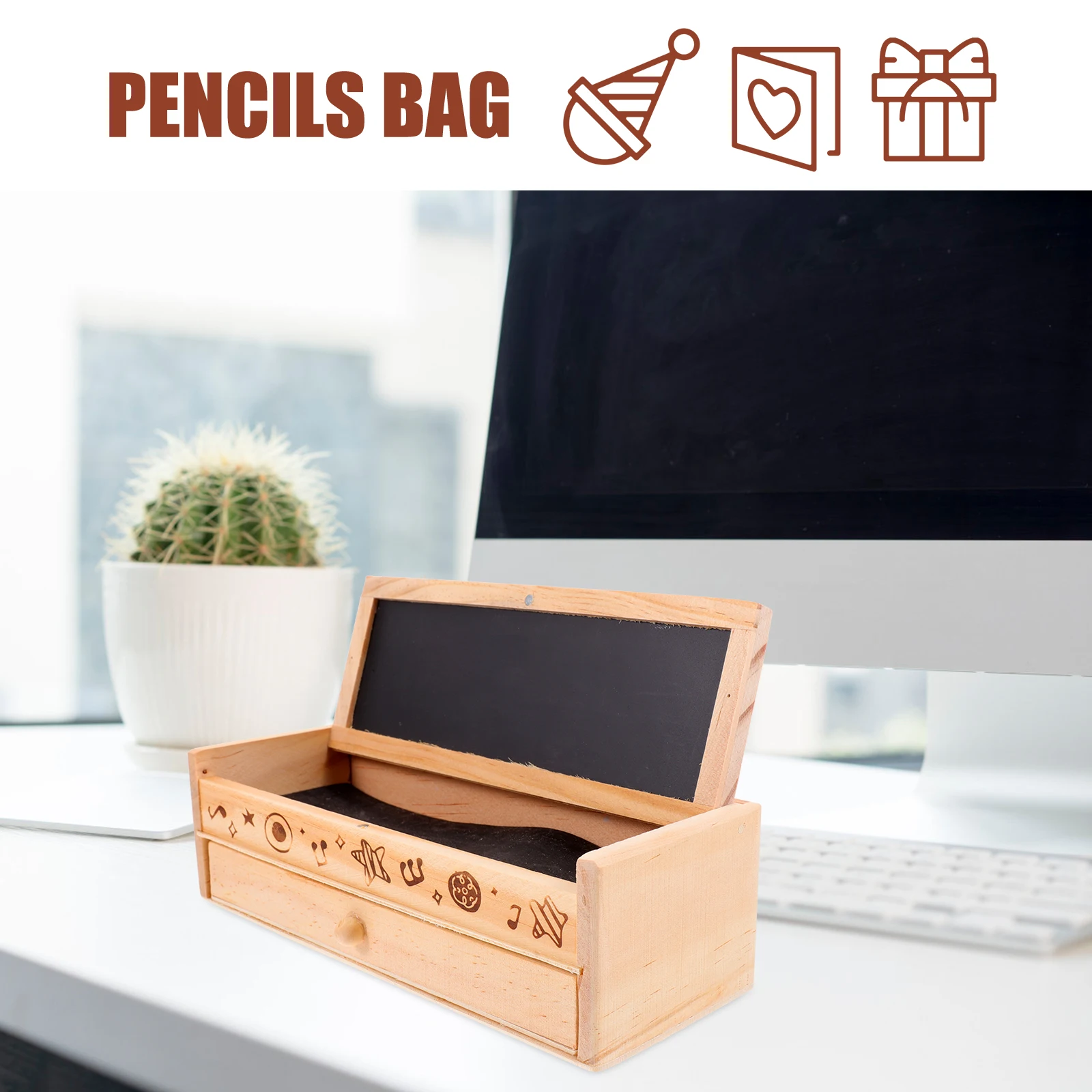 

Double-Layer Stationery Box Students Pen Case Pencil Cases for School Supplies Storage Multifunction Large Capacity Boxes