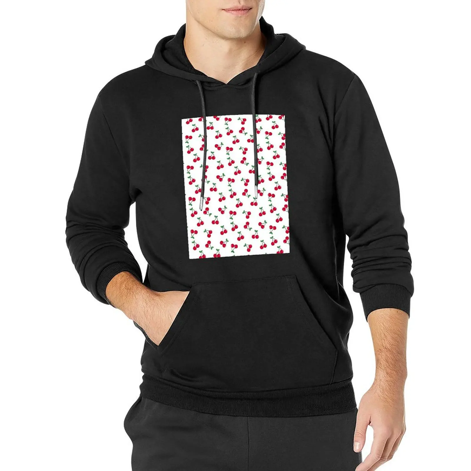 

Cherries Pullover Hoodie korean clothes new hoodies and sweatshirts