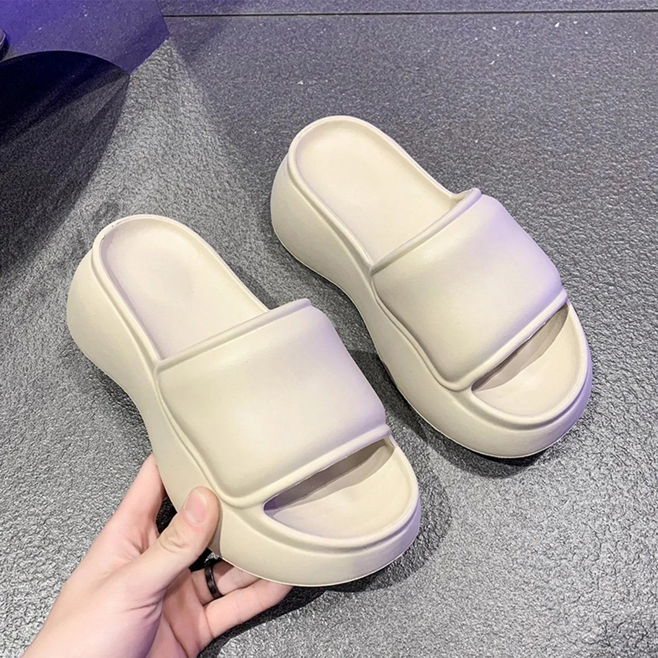 

Women's Shoes 36-41 Simple Home Slippers Comfortable Sandals Soft and Lightweight Flip Flops New Hot Selling Casual Shoes