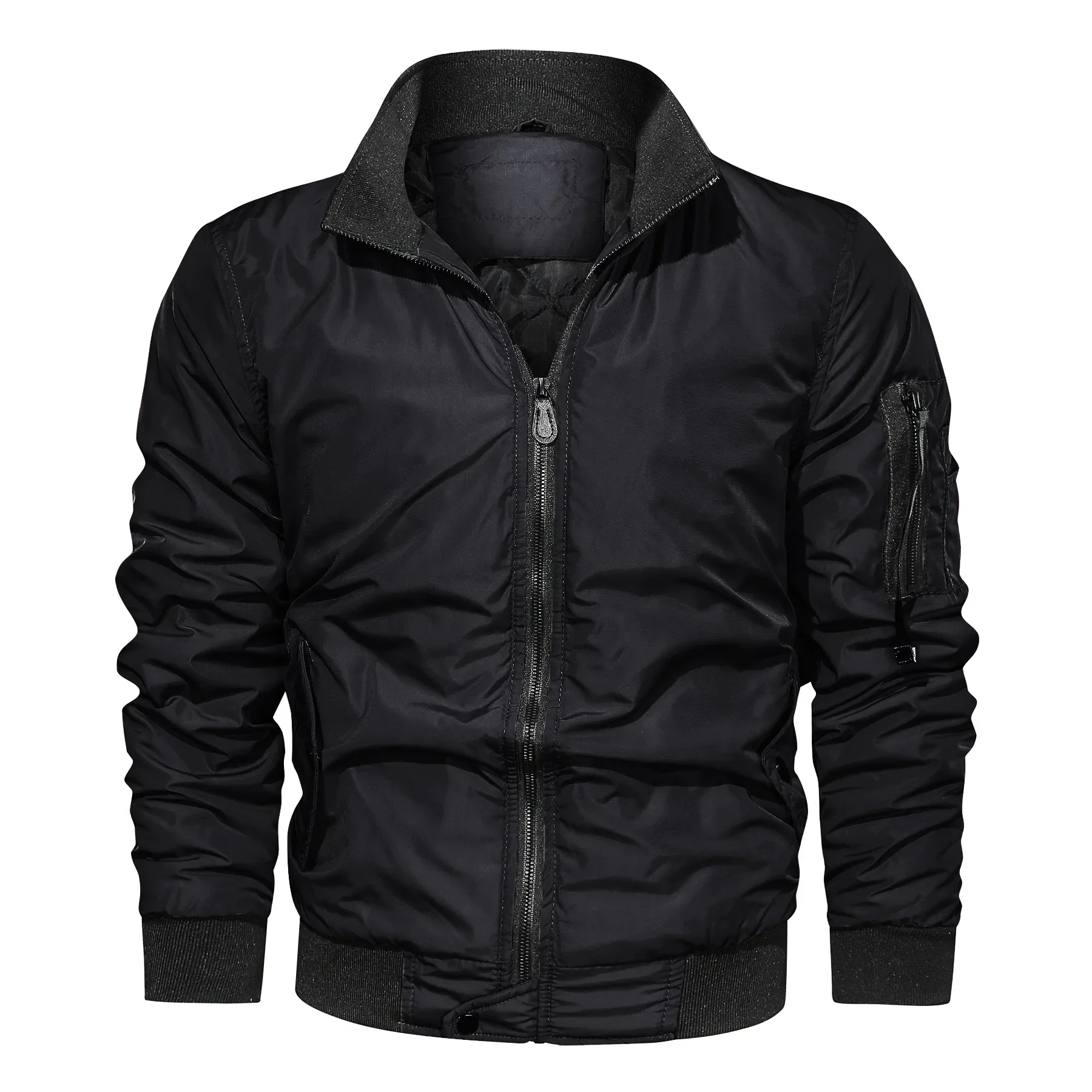 

Plus Size 5XL New Bomber Jackets Mens Casual Coat Men Military Jackes Mens Autumn Winter Outdoor Windproof Army Jacket Male