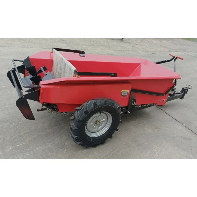 vwheel-driven Manure fertilizer spreader