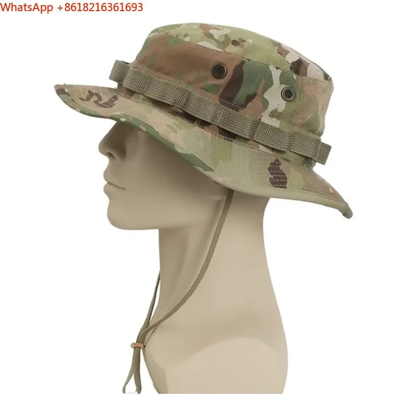 Limited Offer   Camouflage Hat Military Fan Tactical Round-brimmed Hat Outdoor Fisherman Fishing Hat