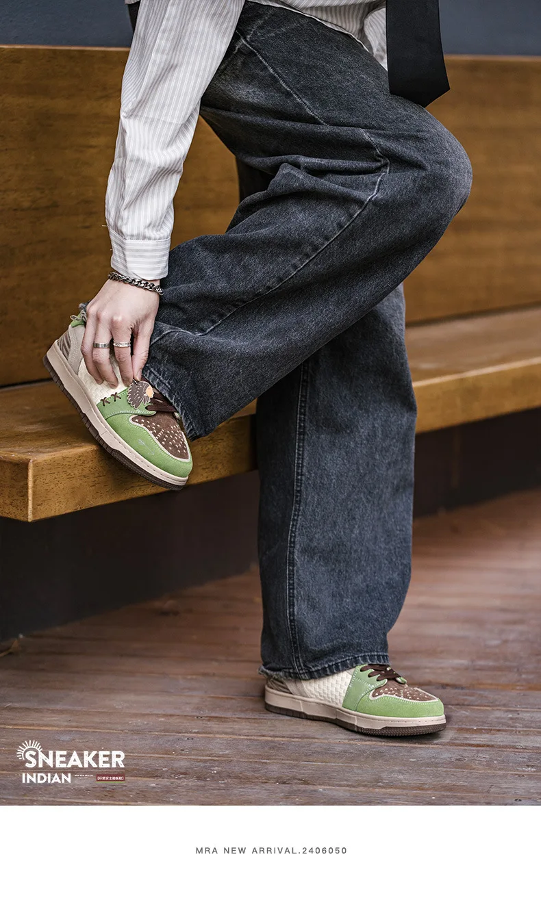MRA Brand Luxus-Design Retro-Plateau-Sneaker für Herren, Herren-Skateschuhe, Größen 39-45 – Detail 9