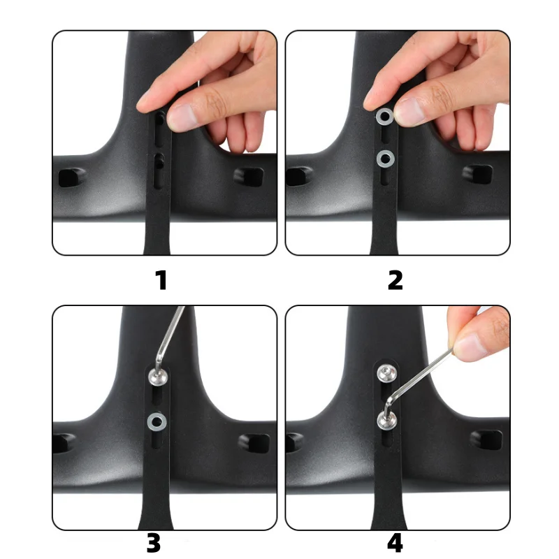 Universal Fit Aluminium Alloy Integrated Handlebar Bike Computer Mount for Road & MTB Bikes Cycling Bicycle Accessories
