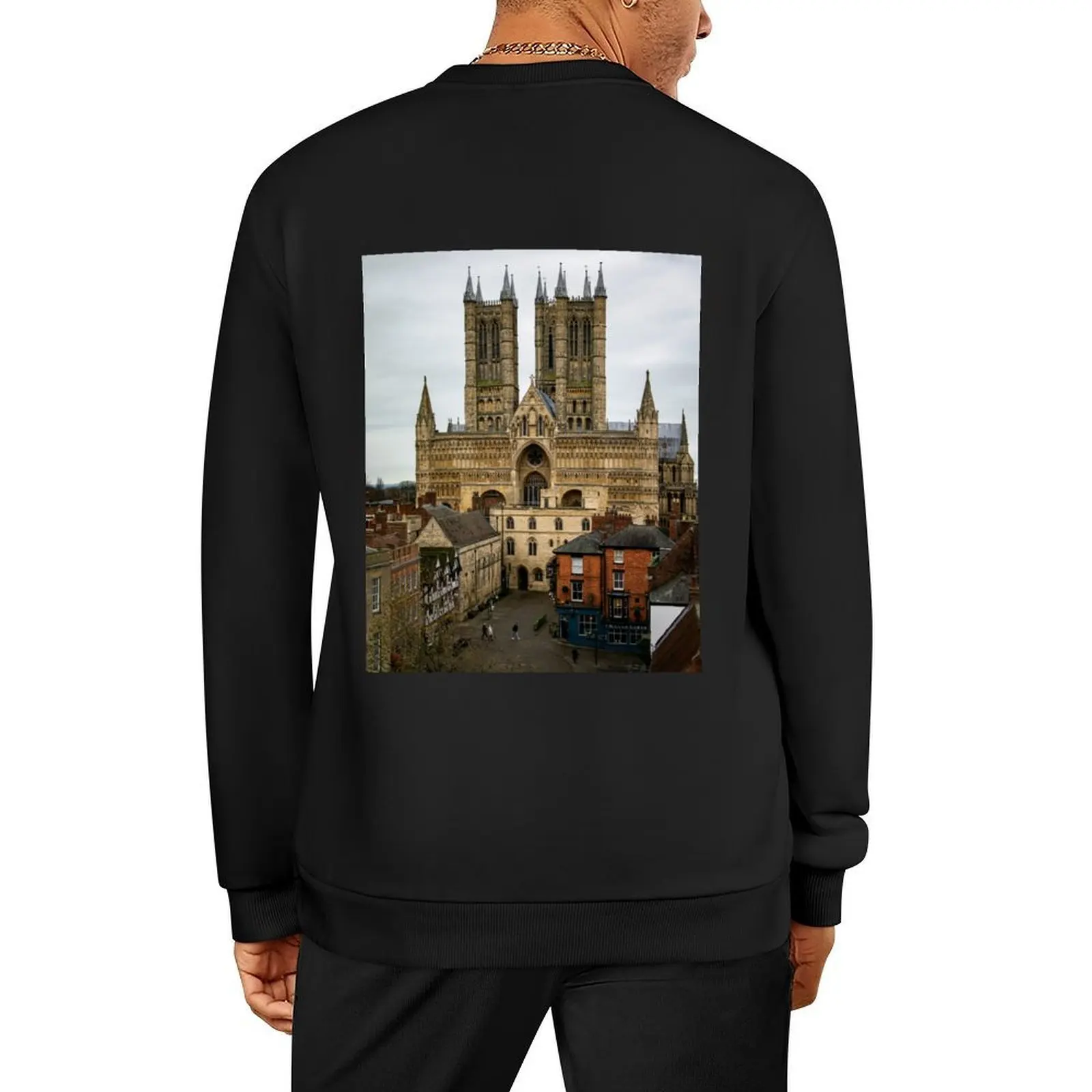 

Lincoln Cathedral Pullover men clothes men's clothes anime clothes men's sweat-shirt set new sweatshirt