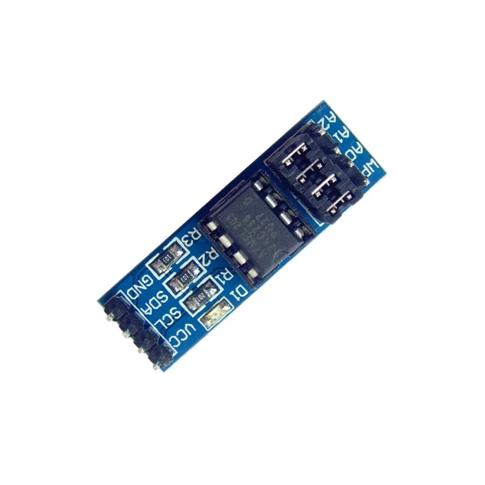 

4PCS AT24C256 24C256 I2C Interface EEPROM Memory Module On-board 8P Chip Socket AT24C256 Storage Module for Arduino