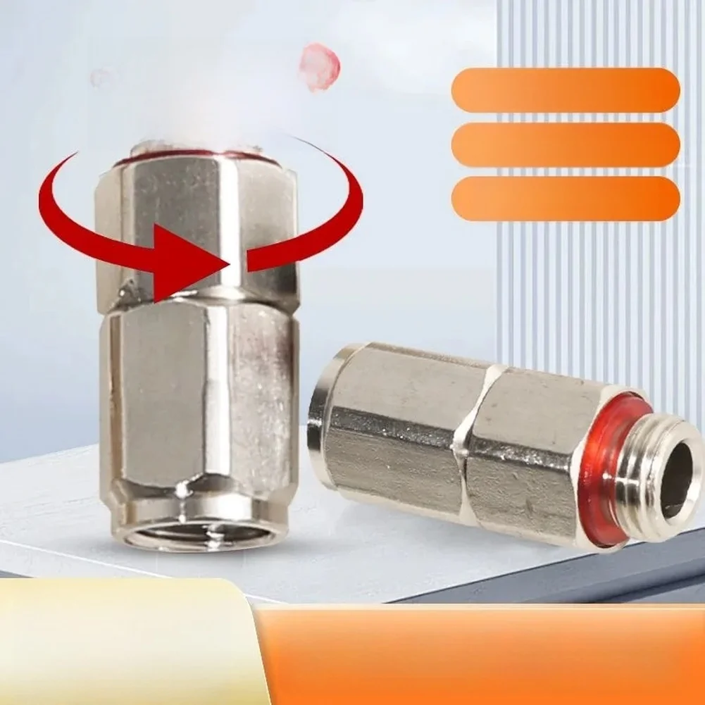 360 Degree Stainless Steel Spray Hose Swivel Joint, Anti-Twist High Pressure Water Connector For Garden Irrigation, Rust-Resista
