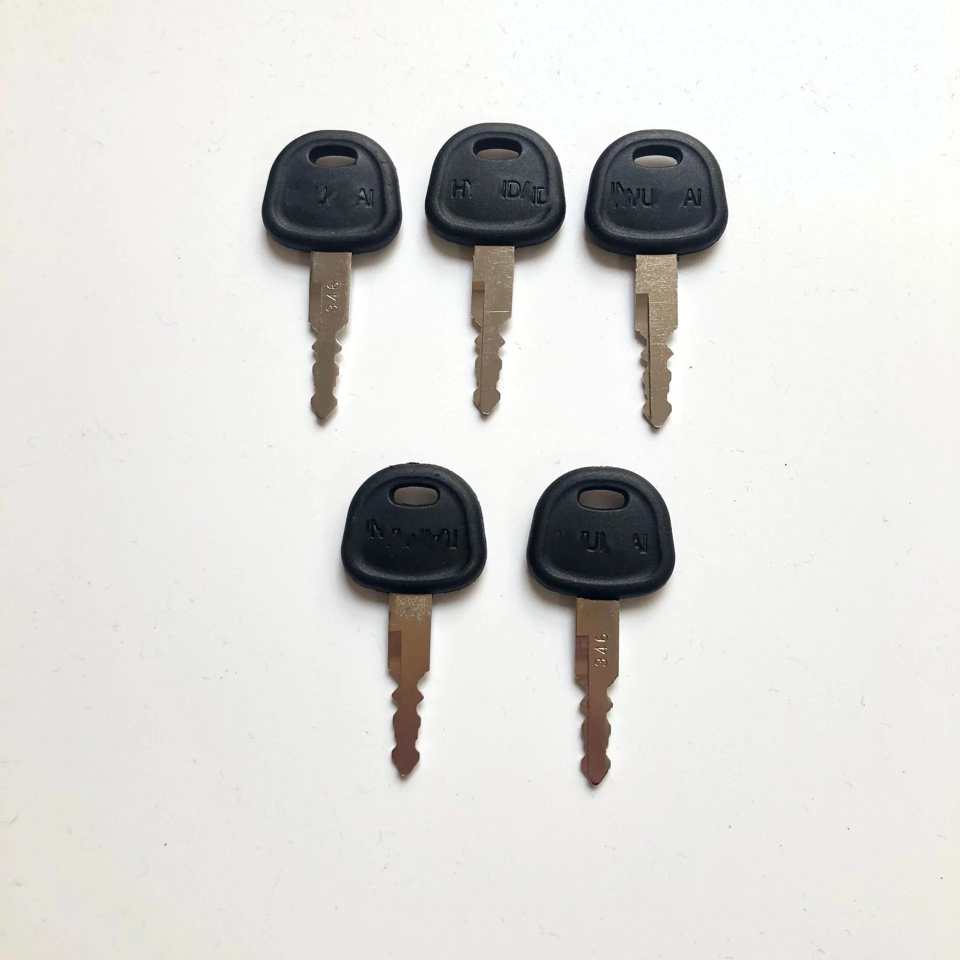 

5 PCS 21N4-10400K HD60 ignition key for hyundai excavator