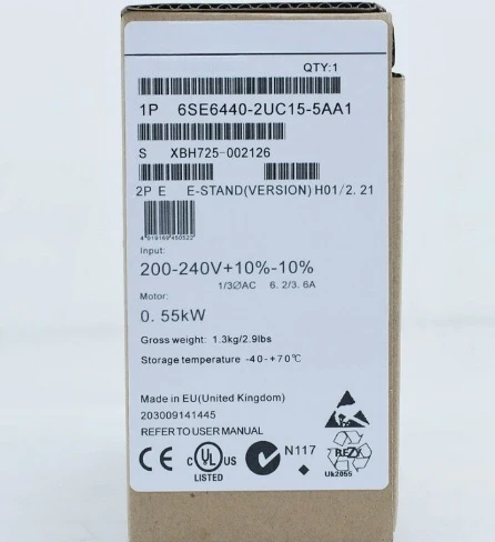 

Brand New Original 6SE6440-2UC15-5AA1 6SE6440-2UC17-5AA1 6SE6440-2UC11-2AA1 6SE6440-2UC12-5AA1 Warrently One-year Fast delivery