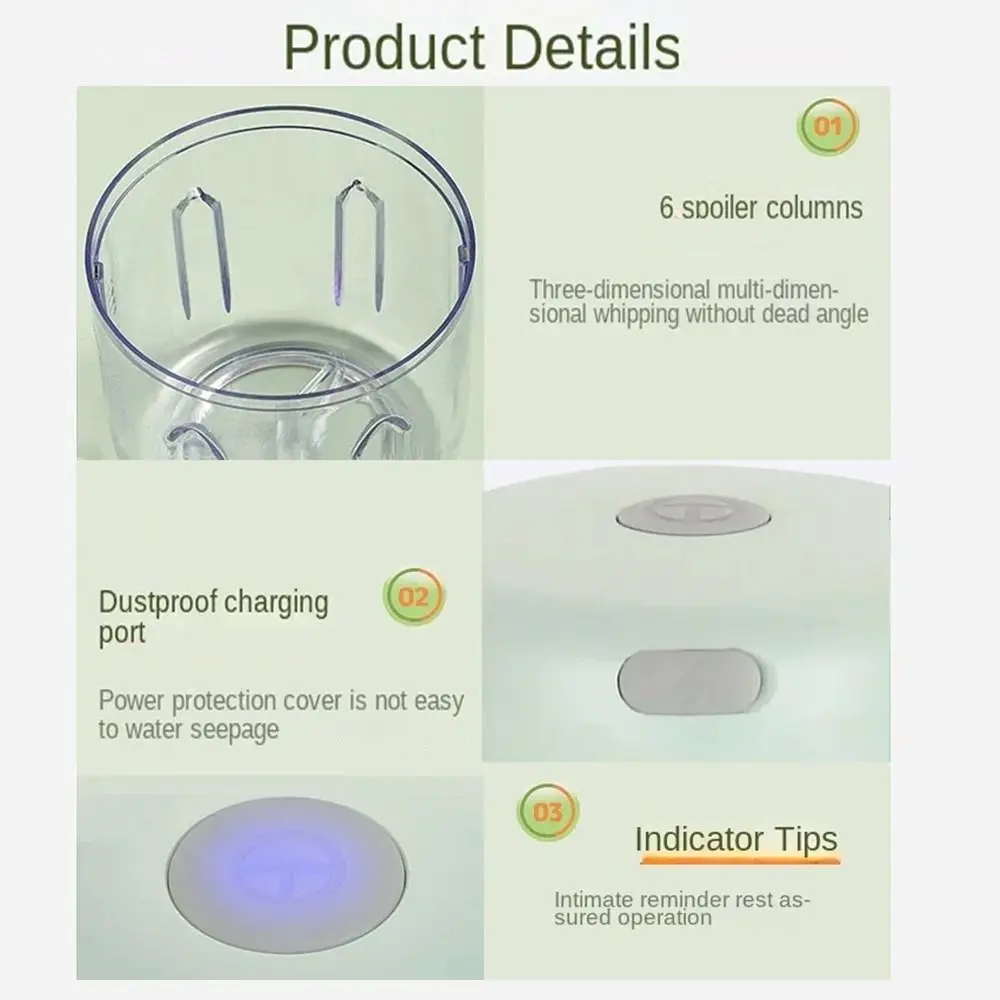 Wireless Electric Food Chopper Household 100/250ml Mini Food Processor Plastic Rechargeable Garlic Masher Machine