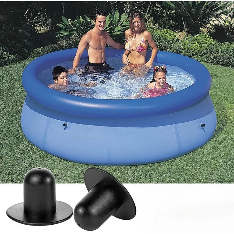 For Intex Bestway Swimming Pool Wall Plug Replacement Kit 4PC Swimming Pool Drain Plug Pump Strainer Hole Plug Water Stopper