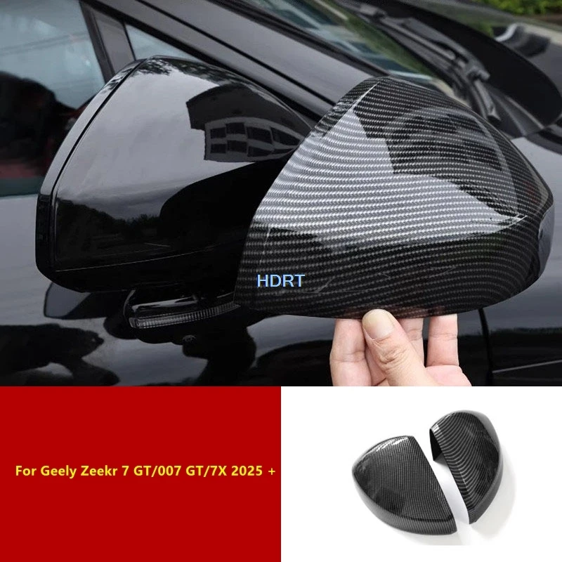 

Car Styling Rear View Mirror Cover Side Reverse Mirror Shell For Geely Zeekr 7 GT/007 GT/7X 2025 + Accessories Exterior Sticker
