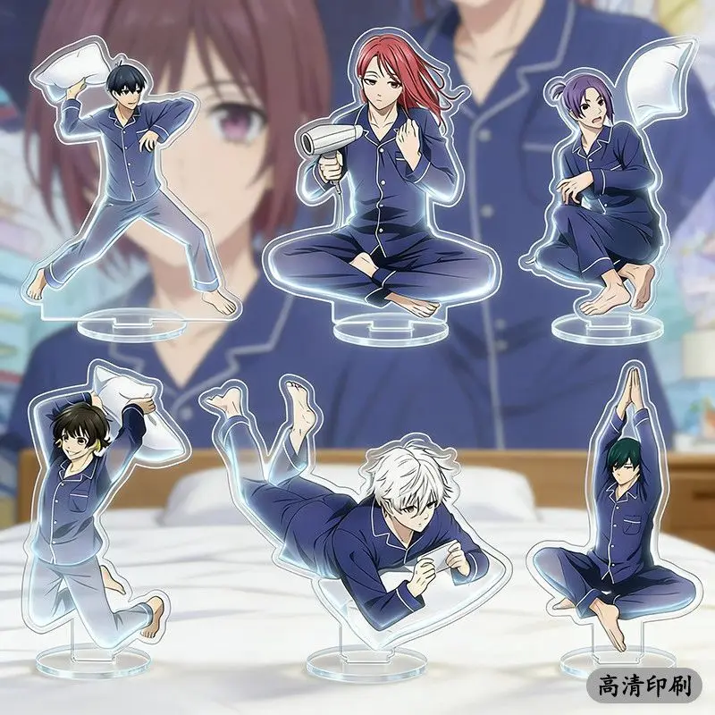 

Акриловая фигурка-подставка с синим замком Isagi Yoichi Bachira Meguru, аниме, периферийные устройства, модные граффити, минималистичный настольный орнамент, новинка