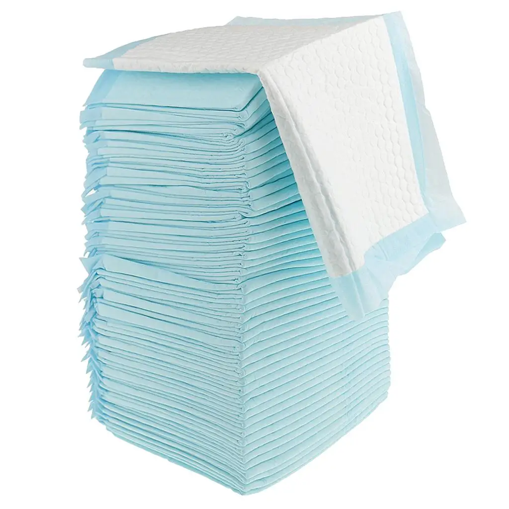 Disposable Incontinence Bed Pads, 50 Count, Bed Mats for Incontinence Patients, Elderly, Adults