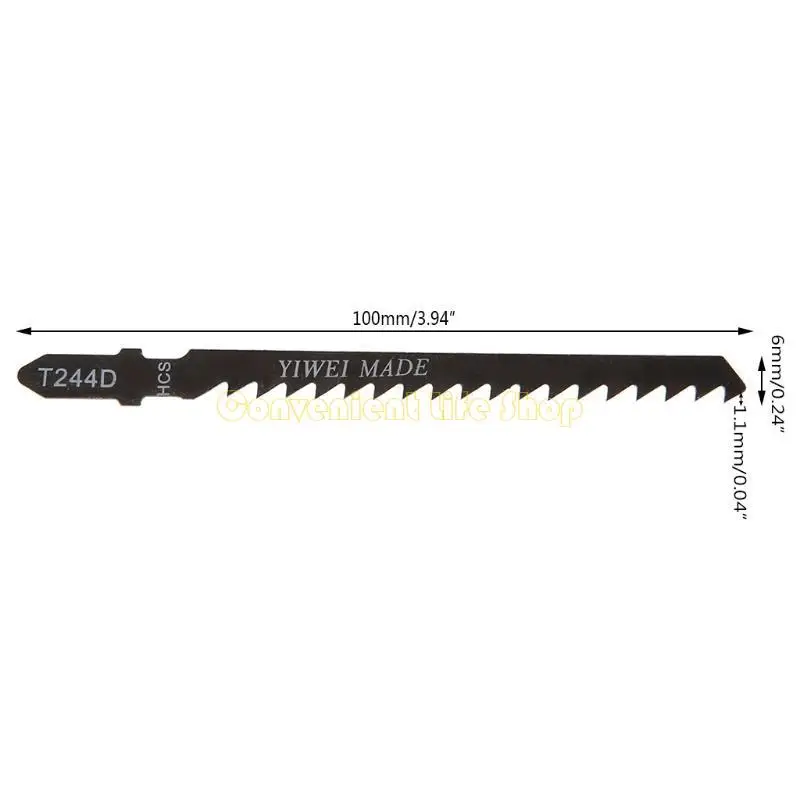 

L1EE 5Pcs Hacksaw Jig Blade Set Cutting Tools For Wood Sheet Panels Alloy Steel