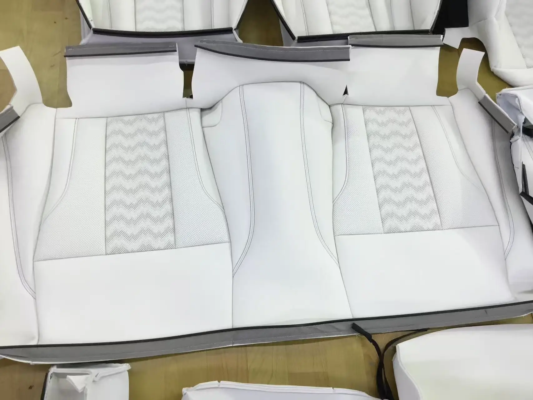 A Car Seat Cover for Full Surround Precision Custom Leather Seat Cover for bmw simple mounting for BMW Compact -size Large Car