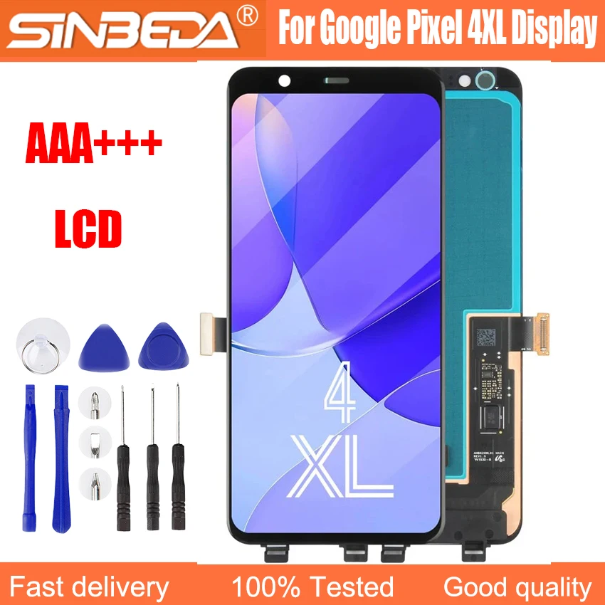 

Super AMOLED For Google Pixel 4 XL 4XL LCD G020P Screen For Google Pixel 4 Pixel4 LCD G020M Screen Display Touch Panel Digitizer