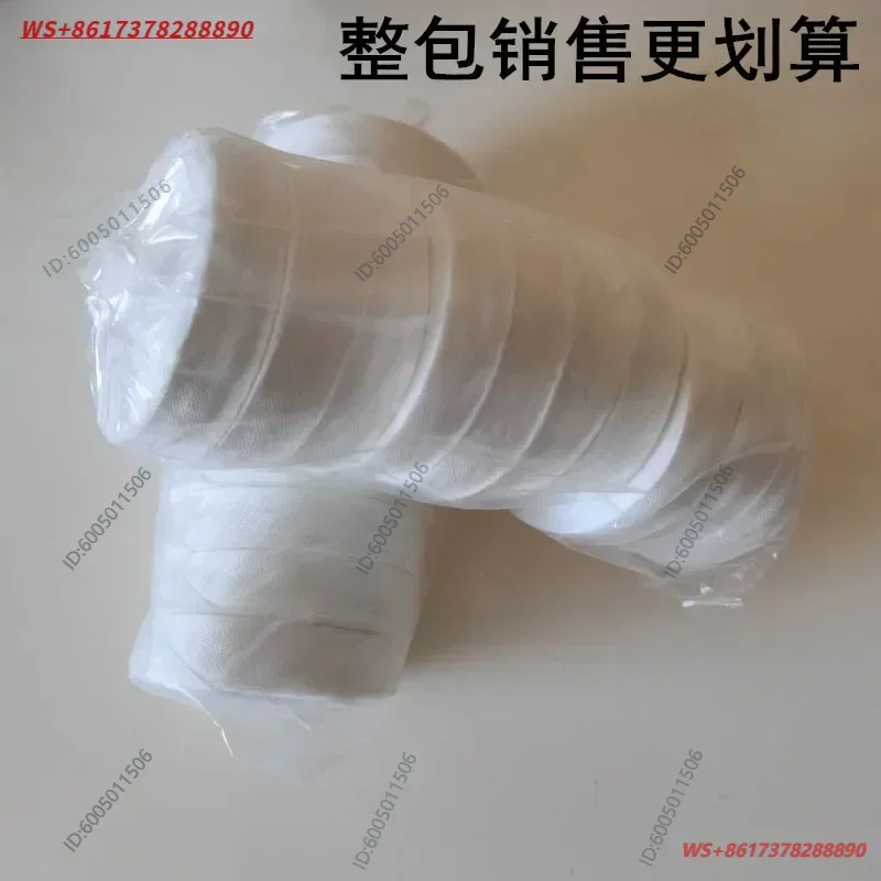 White cloth belt motor maintenance special copper wire winding shrink tape, all cotton insulation binding tape, heat shrink tape