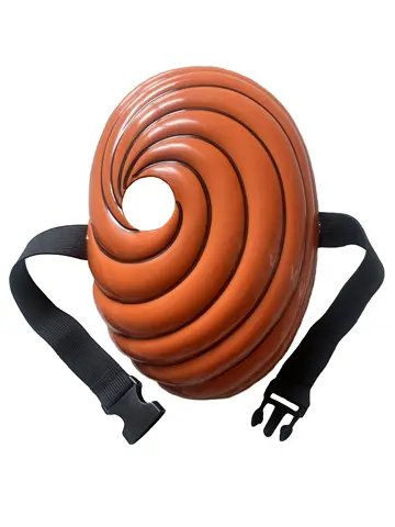 Japan Anime Cartoons Unisex Tobi Obito Akatsuki Ninja Madara Masquerade Cosplay Full Face Resin Party Mask