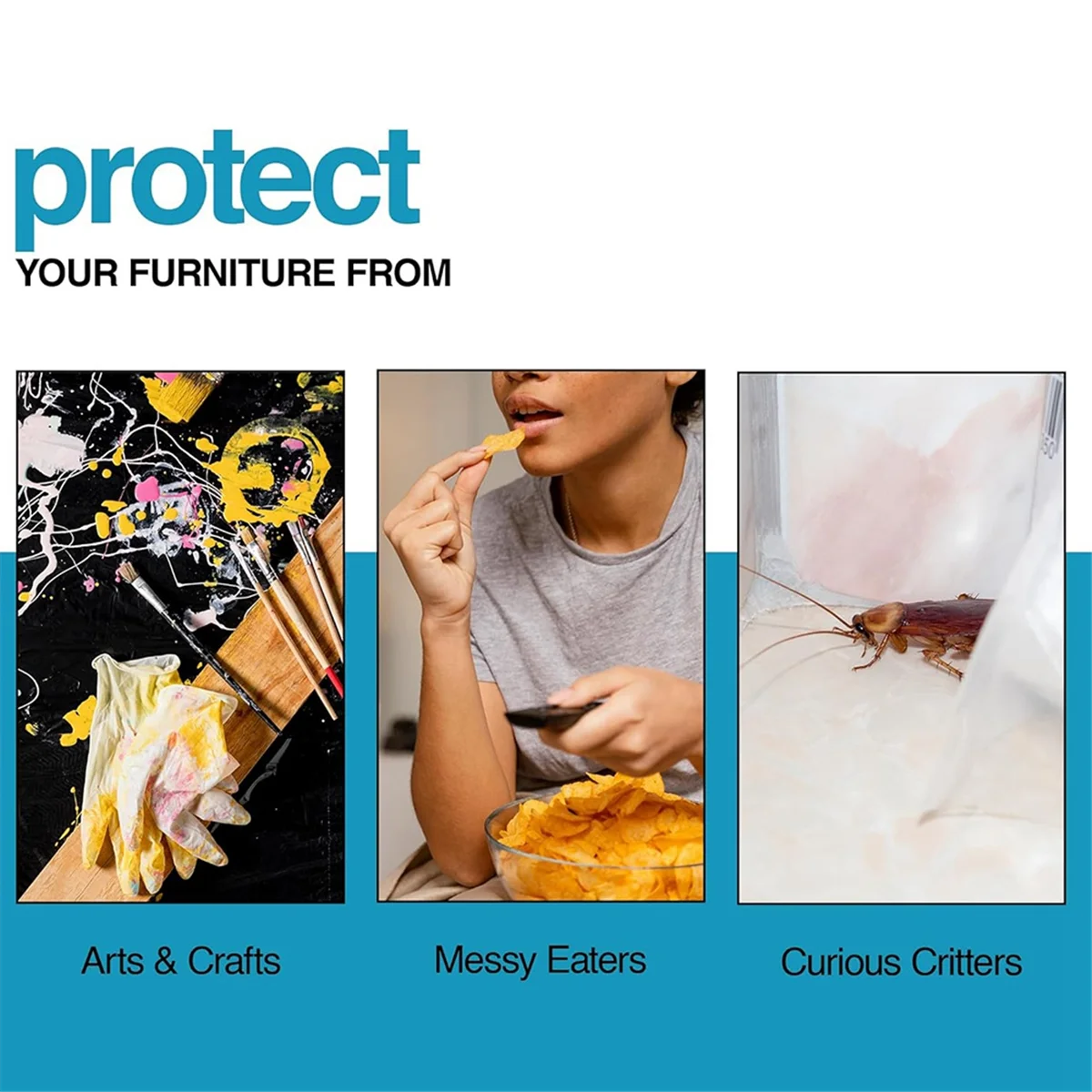 새로운 플라스틱 의자 커버, 식사 의자용 플라스틱 시트 커버, 의자 보호대, 비닐, 쿠션용 방수, 고양이 4팩