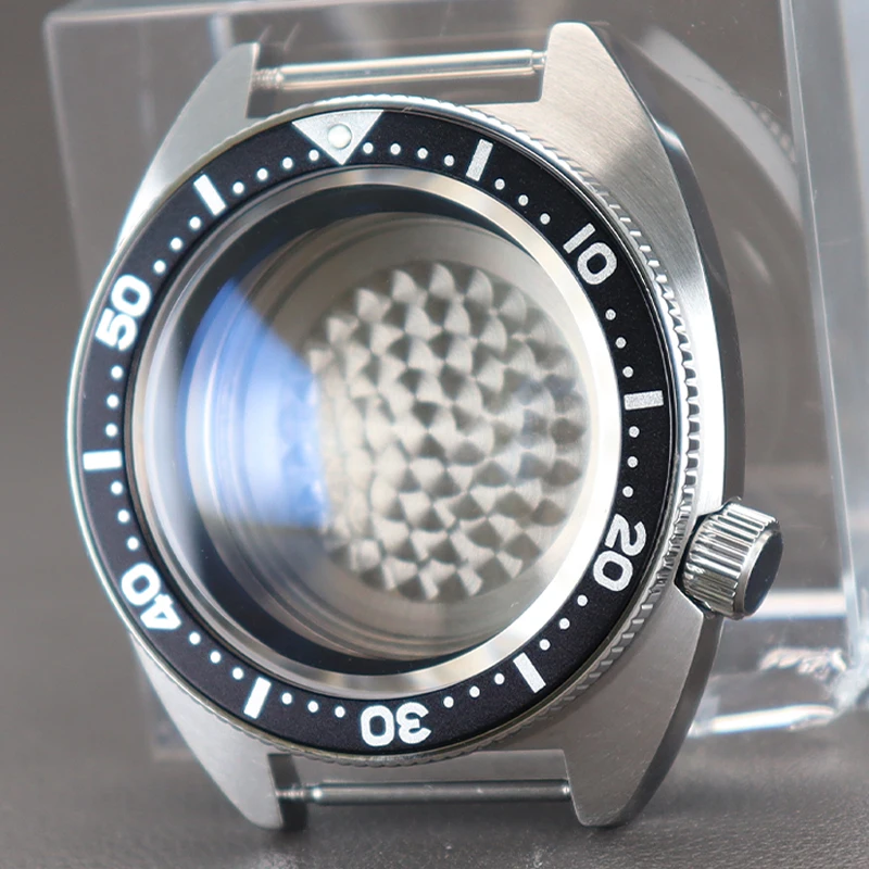 

41mm Diving Watch Case 316L Stainless Steel Sapphire Crystal For Seiko NH35 NH36 NH38 NH34 Movement 28.5mm Dial Turtle/Abalone