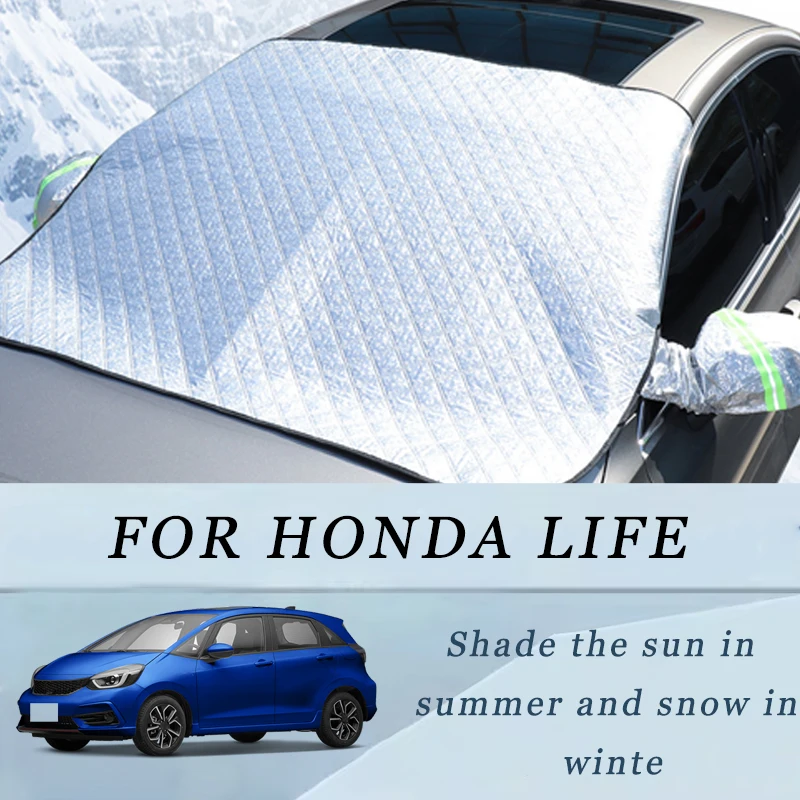 

Thickened Car Now Sunshade Windshield Cover With 5/9 Magnets UV Protection Anti Snow Sunlight For Front Windsh For HONDA LIFE