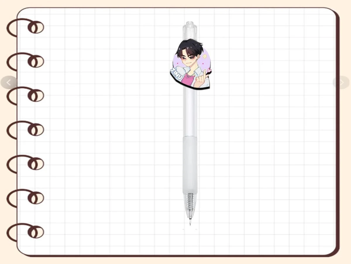 قلم شيطان الصيادين لـ K-Pop قلم أسود للطلاب يأخذ لعبة رسم الامتحان أنيمي الكرتون الشكل القرطاسية لوازم الدراسة هدية للأطفال #4